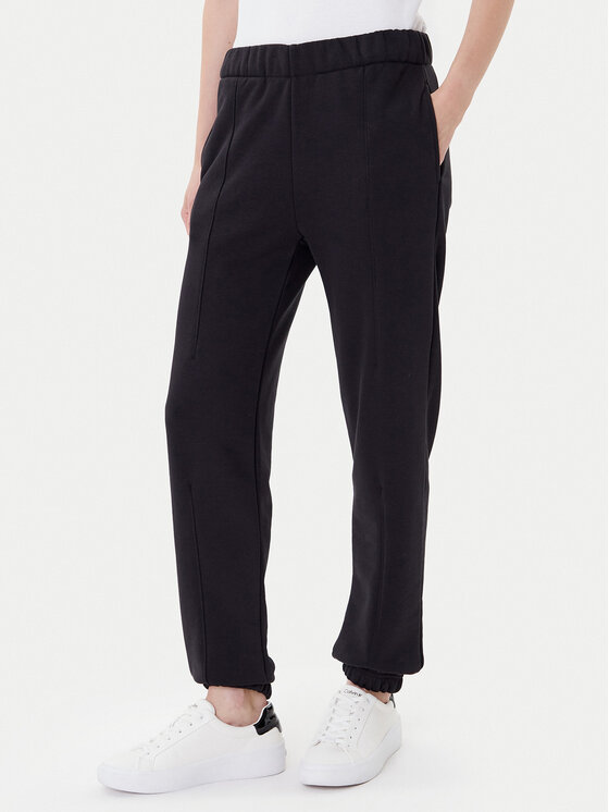 On On Donji dio trenerke Club Pants 1WE1005 Crna Relaxed Fit
