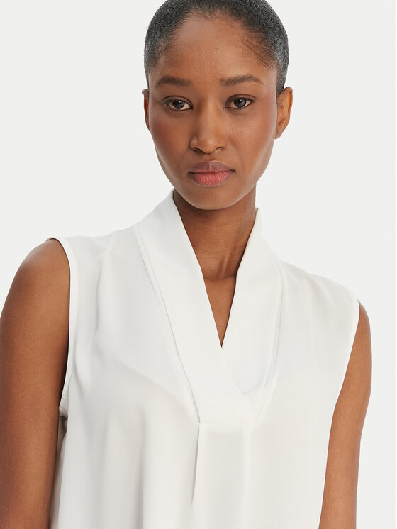 Rinascimento Rinascimento Blūze CFC0128623003 Balts Regular Fit