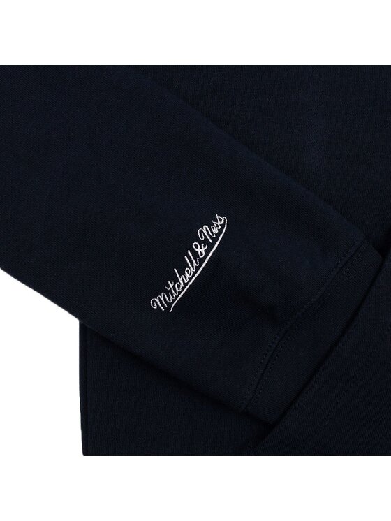 Mitchell & Ness Mitchell & Ness Mikina NCAA LARGE LOGO HOODY Tmavomodrá Regular Fit