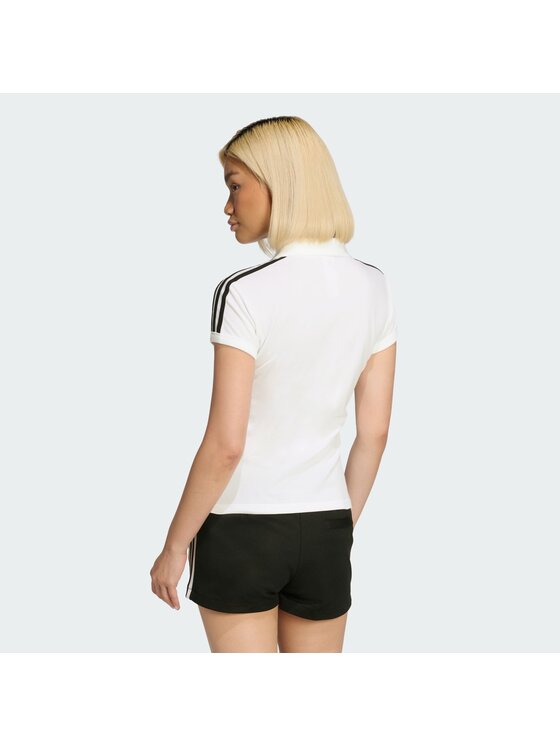 adidas adidas Polo 159123 Biały Slim Fit