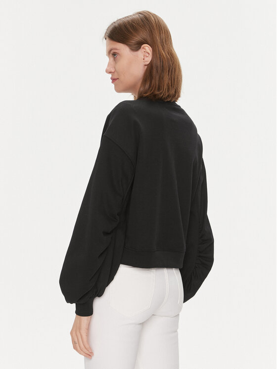 その他 PINKO SS25 Pinko Sweaters (102827 A2G8G1A) Crew-neck sweatshirt with Love Birds jewel embroidery PINKO