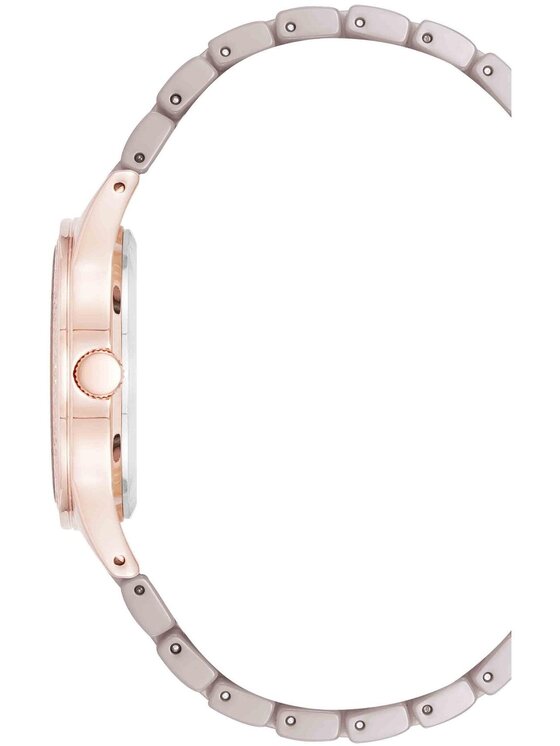 Anne Klein Anne Klein Zegarek AK-5172RGTP Różowe złoto