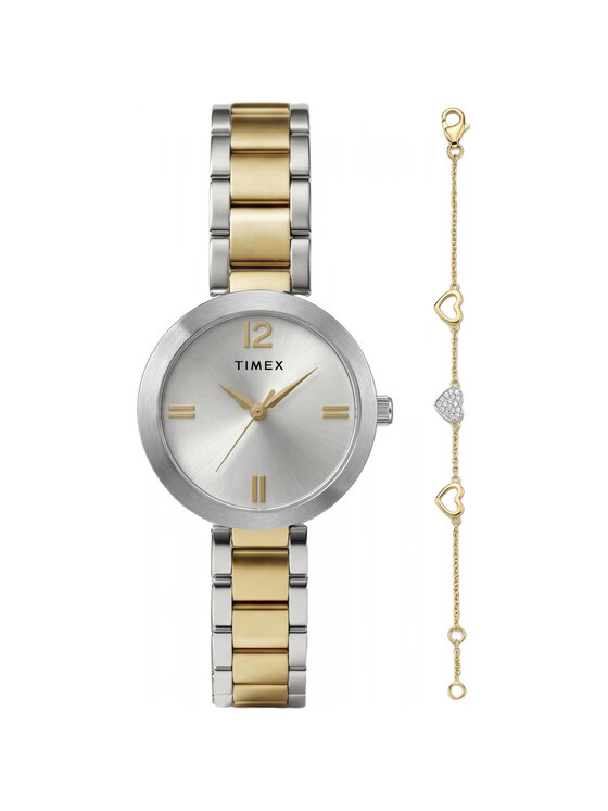 Timex Timex Hodinky TWG068200 Strieborná