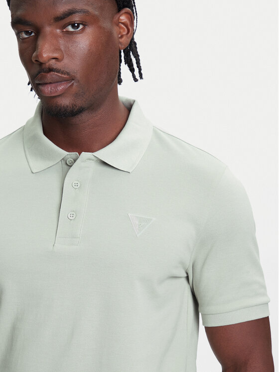 Guess Guess Polo Z5YP02 K9WF1 Zelena Regular Fit