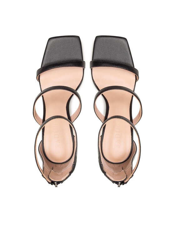 Badura Badura Sandały 001.26029 Czarny