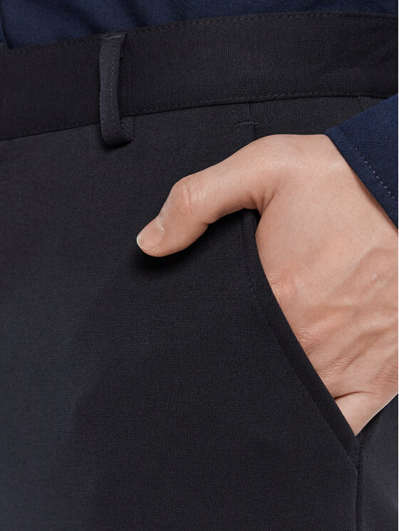Blend Blend Szövet nadrág Napa 20711182 Sötétkék Slim Fit