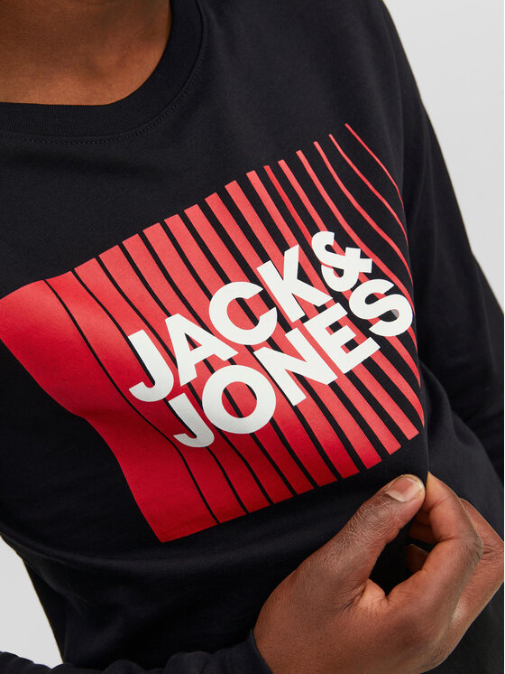 Jack&Jones Junior Jack&Jones Junior Majica 12244209 Crna Regular Fit