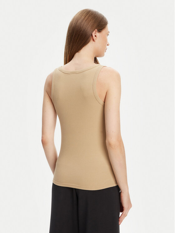 Guess Guess топ V4YP06 K8RT2 Бежов Regular Fit