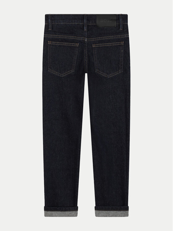 BOSS Boss Jeans hlače J51148 S Mornarsko modra Slim Fit