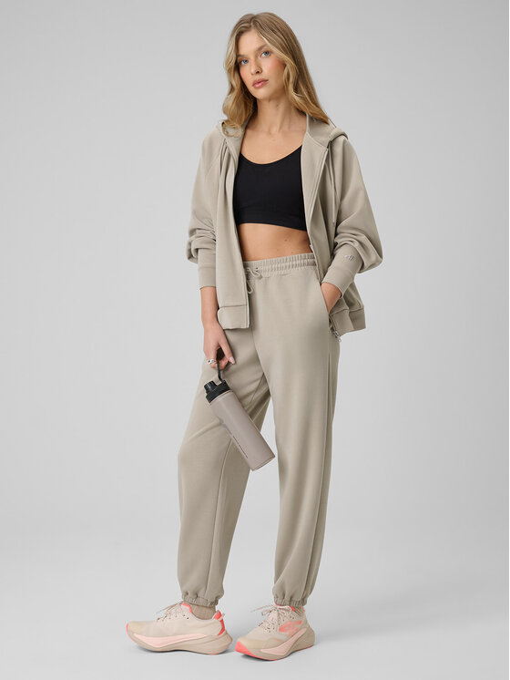 4F 4F Bluza EVERYWEAR Brązowy jasny Regular Fit