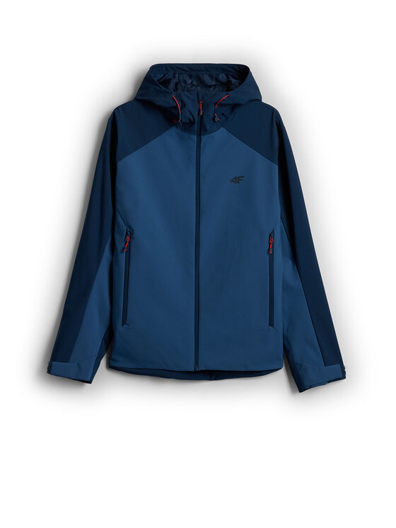4F 4F Kurtka przejściowa URBAN COMMUTER Granatowy Regular Fit