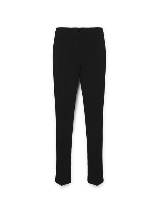 Elena Mirò Elena Mirò Spodnie materiałowe P162P000358N050 Czarny Regular Fit