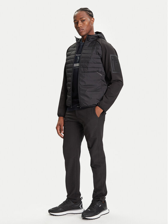 BOSS BOSS Kurtka przejściowa J_Urbanex Hybrid HD 50541032 Czarny Regular Fit
