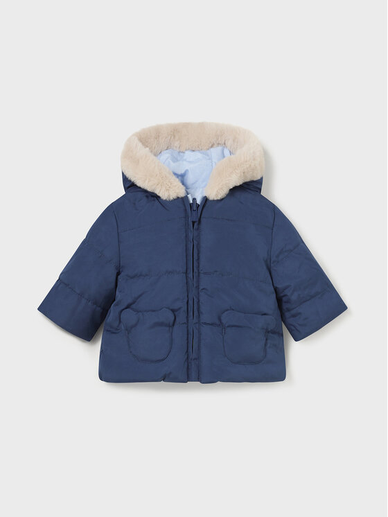 Mayoral Mayoral Зимно яке 2.410 Тъмносин Regular Fit