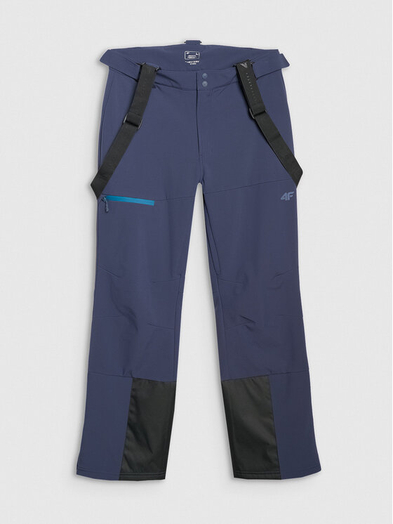 4F 4F Spodnie narciarskie SKIWEAR Granatowy Regular Fit