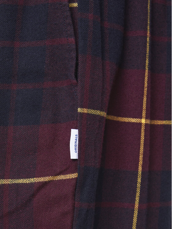Jack&Jones Jack&Jones Pidžamas bikses Crimon 12182711 Bordo Regular Fit