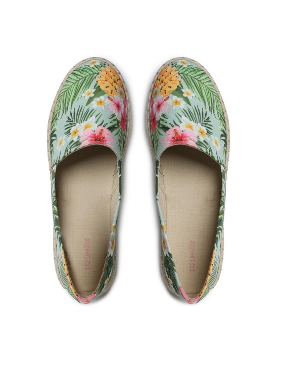 DeeZee DeeZee Espadrilles WSS990-103 Zaļš