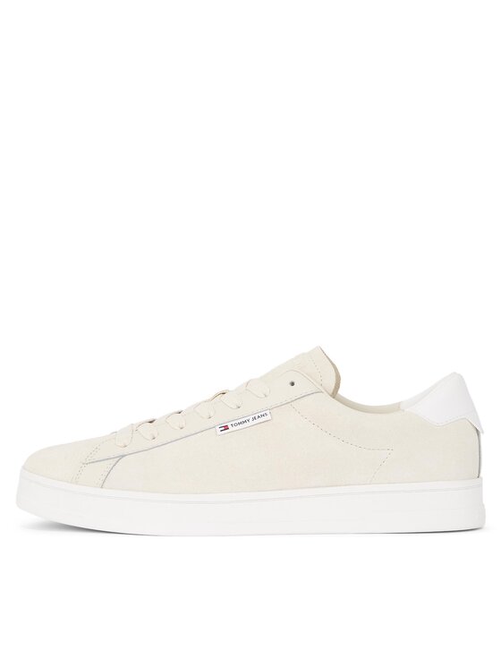 Tommy Jeans Tommy Jeans Snīkeri Tjm Leather Low Cupsole Suede EM0EM01375 Bēšs