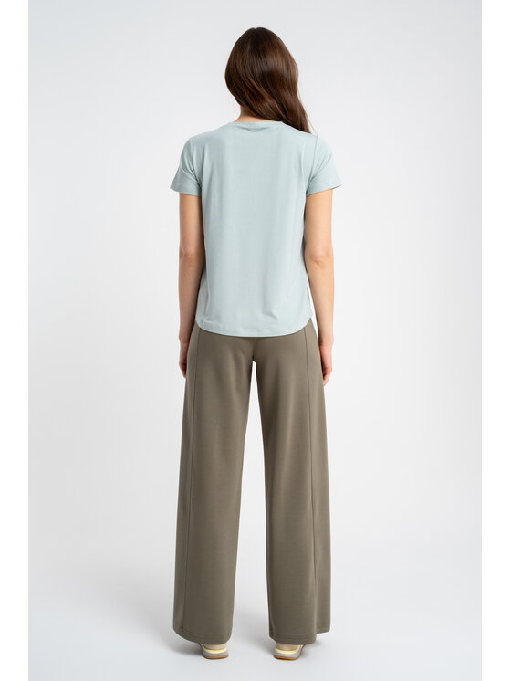 CLICK CLICK Bluzka 10-6703 Błękitny Regular Fit