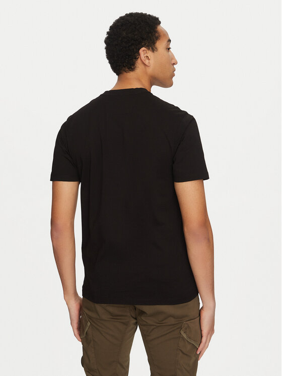 C.P. Company C.P. Company T-shirt 18CMTS138A005100W Crna Regular Fit