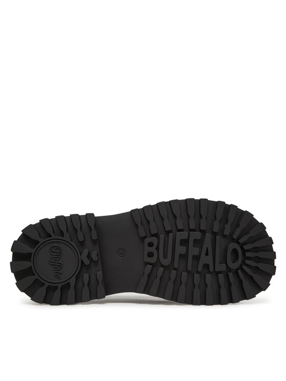 Buffalo Buffalo Čevlji brez vezalk Pluto Loafer 1624086 Črna