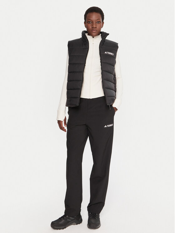 adidas adidas Sportovní vesta Terrex Multi Essentials Climawarm KA9737 Černá Regular Fit