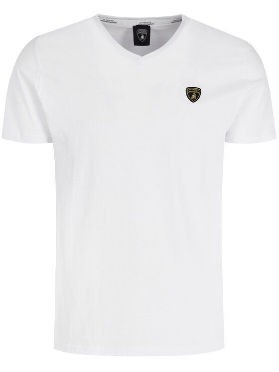 Lamborghini Lamborghini Tričko B3XUB7S5 Biela Regular Fit