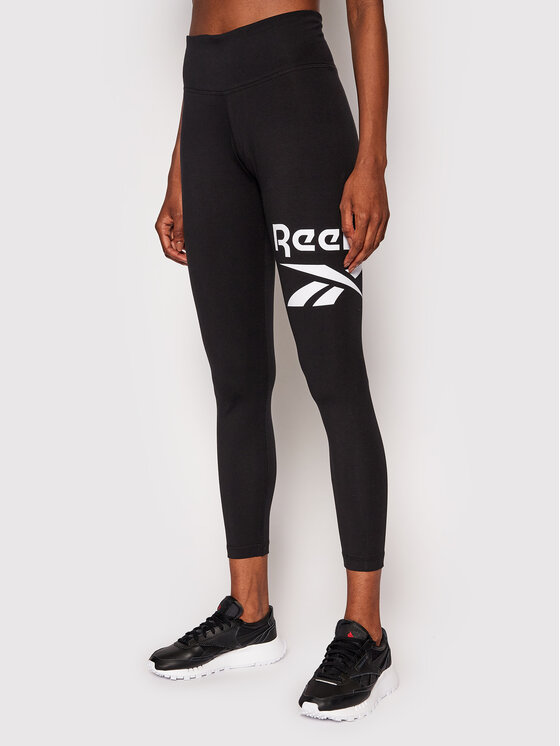 Reebok Leggings Identity Logo GL2547 Crna Slim Fit