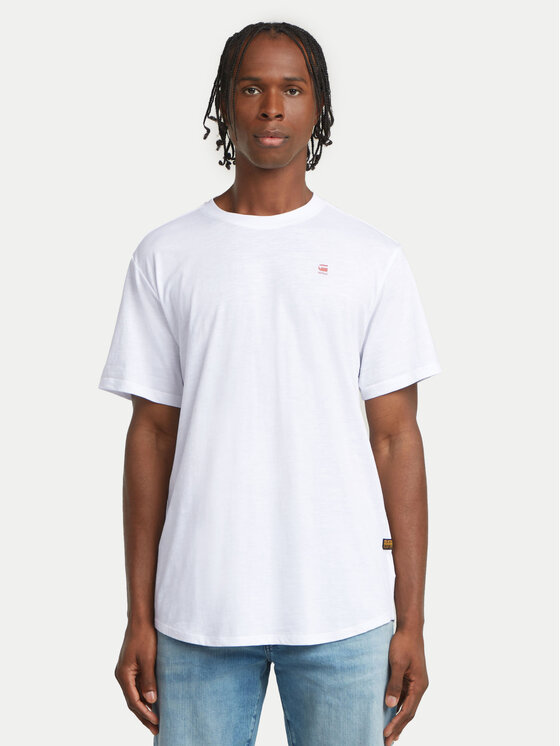 G-Star Raw G-Star Raw Marškinėliai Lash Back D26043-C372 Žalia Relaxed Fit