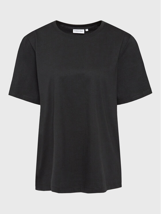 Calvin Klein Calvin Klein T-Shirt K20K205410 Czarny Regular Fit