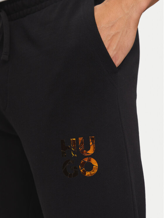 HUGO Hugo Spodnie dresowe Dirdupan 50522127 Czarny Regular Fit