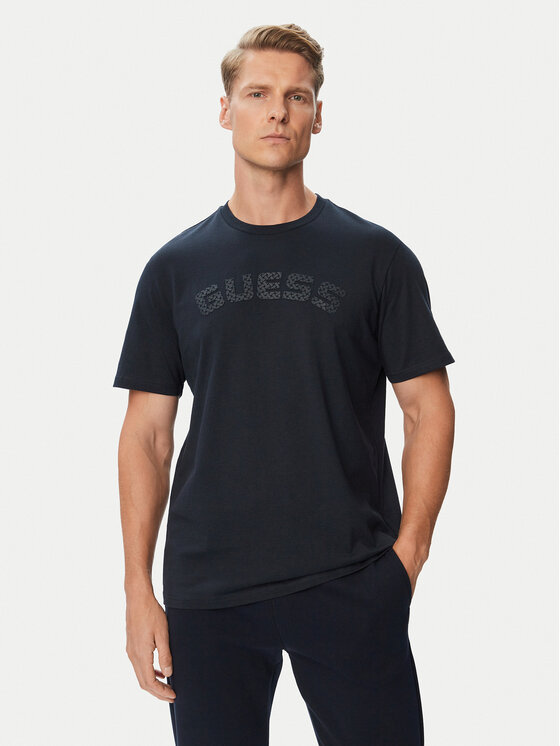 Guess Guess Majica Z6BI04 K6534 Mornarsko modra Regular Fit
