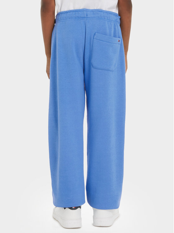 Tommy Hilfiger Tommy Hilfiger Спортивні штани Logo KB0KB08838 Голубий Relaxed Fit