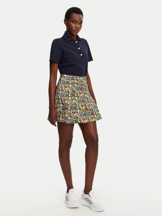 adidas adidas Trapezförmiger Rock Liberty London JC7774 Bunt Loose Fit