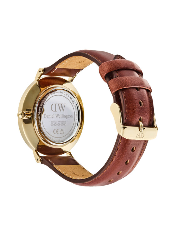 Daniel Wellington Daniel Wellington Zegarek Classic St Mawes DW00100869 Brązowy