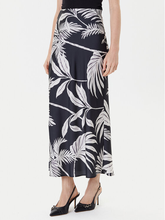 Guess Guess Midi sukně W5YD55 WF1T2 Černá Regular Fit