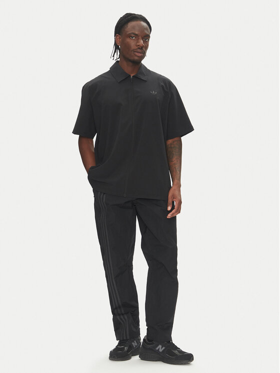 adidas adidas Spodnji del trenirke Fashion Side Mesh JD0051 Črna Loose Fit