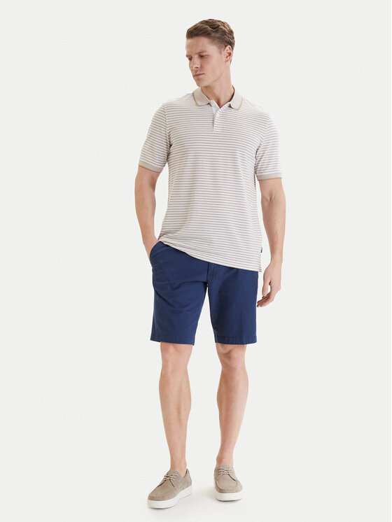 Bugatti Bugatti Stoffshorts 4379-76441C Blau Regular Fit