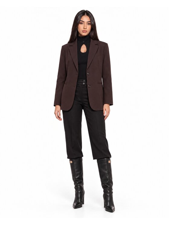 Agatha Studio Agatha Studio Marynarka A26ZS-3Z-K01 Brązowy Oversize