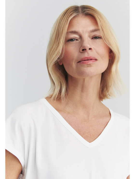 TATUUM TATUUM Halenka FRAMA Bílá Loose Fit