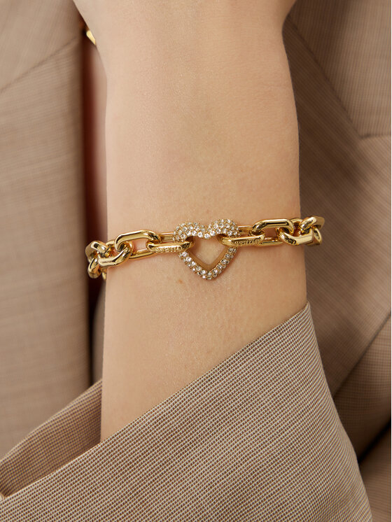Guess Guess Bransoletka JUBB05 016JW Złoty