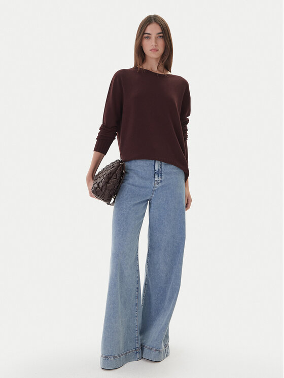 Kontatto Kontatto Pullover 3M0808C Braun Relaxed Fit