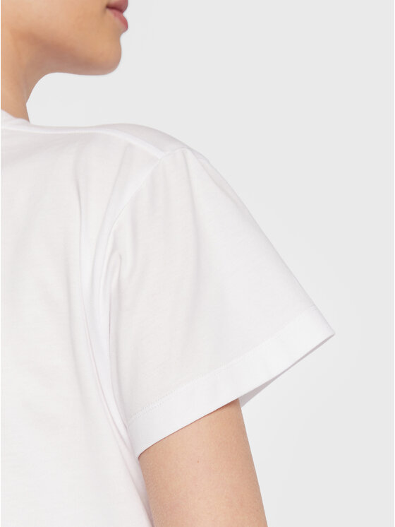 Fabiana Filippi Fabiana Filippi T-shirt JEDP04W108 Bijela Regular Fit