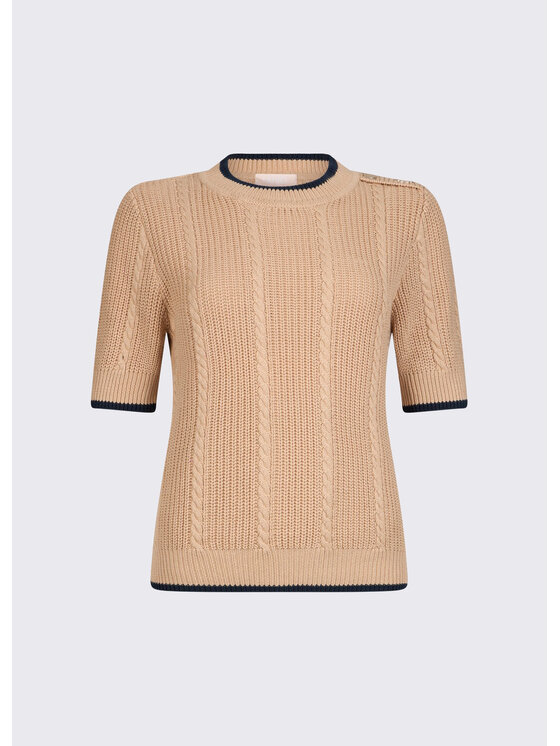 Liu Jo Liu Jo Maglione WA6522MS044C3970 Beige Regular Fit
