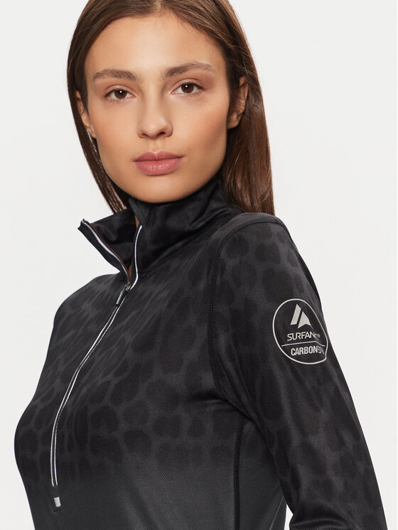 Surfanic Surfanic Termoaktív felső SWU2606 Fekete Slim Fit