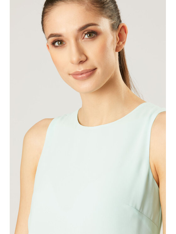 QUIOSQUE QUIOSQUE Každodenní šaty MINT DRESS Zelená Regular Fit