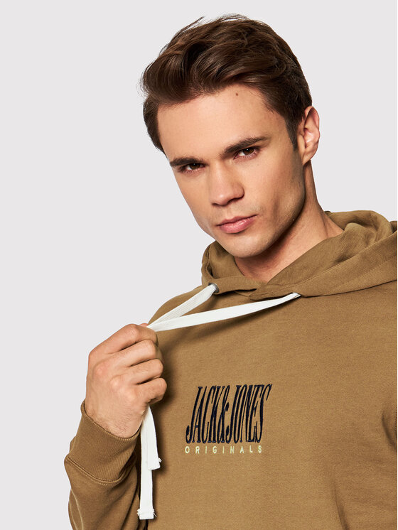 Felpa Nostalgia 12198007 Marrone Regular Fit