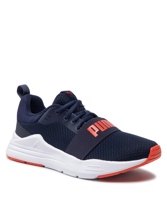 Puma Puma Sneakersy Wired Run Ps 374214 21 Granatowy
