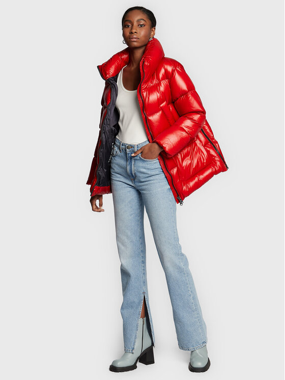 Giubbotto piumino Pam 8M727 22WD07 Rosso Regular