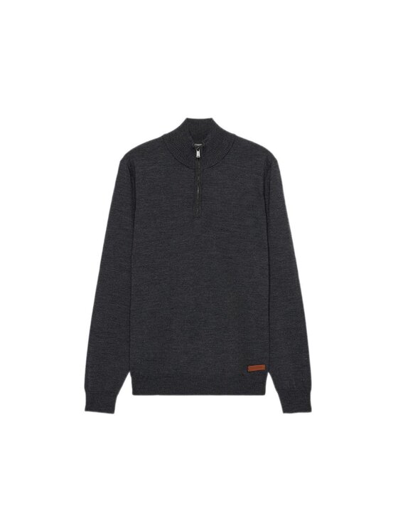 Trussardi Trussardi Cardigan M0068000008N013 Grigio Regular Fit